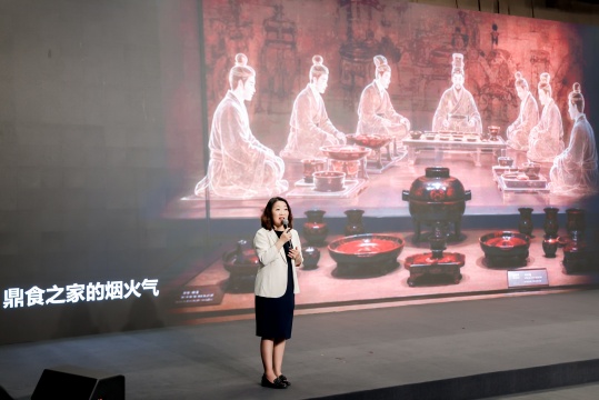 &nbsp;“千金之家——马王堆汉墓的生活美学及养成”国宝艺术大展新闻发布会现场
