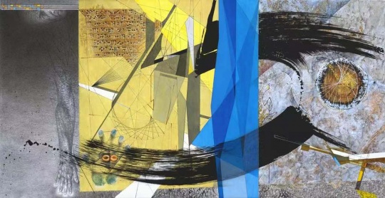 达尔·赫克 建筑师2023 布面油画141x75cm 2023
