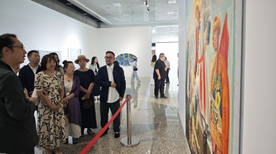 30多位艺术家作品汇聚敦煌，开启一场关于绘画当代与未来的思辨