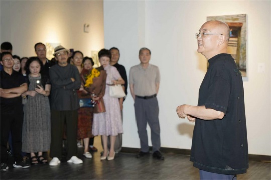 开幕式现场（艺术家：胡吉宏）
