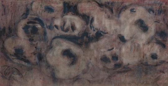 刘婷《暗蚀》 140×270cm 布面设色 2022
