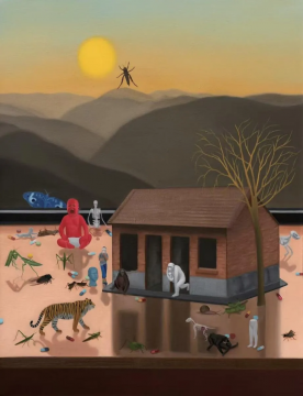 王远铮
黄昏
100cm×80cm
布面油画
2026
