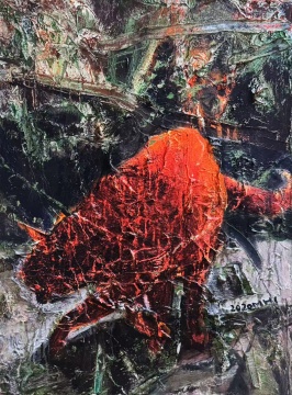 猫系列 80×60cm 布面油画 2020

&nbsp;
