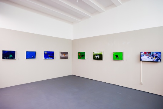 「盲行者」展览现场，798仚東堂，2026
