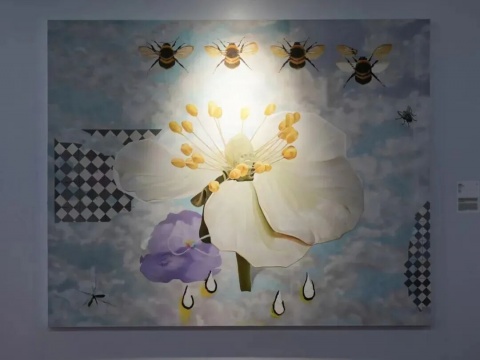 耿旖旎《花老头》

250×200cm 布面油画 2023
