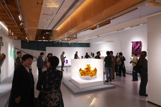 “第四维度：线之界，时之域”展览开幕现场
